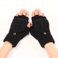 Women's Elegant Basic Simple Style Solid Color Gloves 1 Pair sku image 2