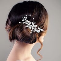 Sweet Flower Artificial Pearl Hair Band main image 3
