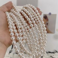 Ins Blogger Light Luxury French Sweet Personality Internet Influencer Pearl Necklace All-match Niche Clavicle Chain Neck Chain Necklace Female main image 3