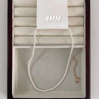 Ins Blogger Light Luxury French Sweet Personality Internet Influencer Pearl Necklace All-match Niche Clavicle Chain Neck Chain Necklace Female sku image 1