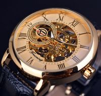Modern Style Classic Style Geometric Buckle Mechanical Men's Watches sku image 4