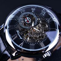 Modern Style Classic Style Geometric Buckle Mechanical Men's Watches sku image 3