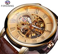 Modern Style Classic Style Geometric Buckle Mechanical Men's Watches sku image 7