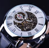 Modern Style Classic Style Geometric Buckle Mechanical Men's Watches sku image 2