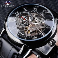 Modern Style Classic Style Geometric Buckle Mechanical Men's Watches sku image 9