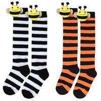 Kid's Cute Stripe Polyester Over The Knee Socks A Pair main image 3