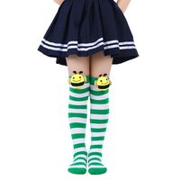 Kid's Cute Stripe Polyester Over The Knee Socks A Pair sku image 11