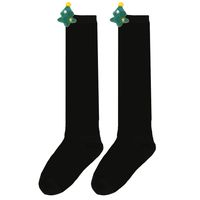 Kid's Christmas Stripe Polyester Over The Knee Socks A Pair sku image 19