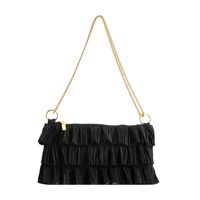 Women's Small All Seasons Polyester Solid Color Classic Style Square Zipper Shoulder Bag sku image 1