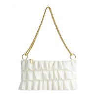 Women's Small All Seasons Polyester Solid Color Classic Style Square Zipper Shoulder Bag sku image 4