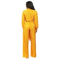 Women's Street Casual Solid Color Full Length Jumpsuits main image 6