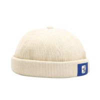 Unisex Hip-hop Simple Style Solid Color Eaveless Beanie Hat main image 4