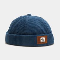 Unisex Hip-hop Simple Style Solid Color Eaveless Beanie Hat sku image 5