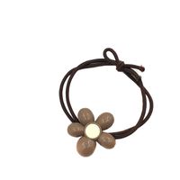 Korean Coffee Color New Large Intestine Ring Hair Band Women's Simple Ins Temperament Tie-up Hair Head Rope Ponytail Rubber Band Hair Accessories main image 4