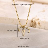 Vacances Constellation Acier Inoxydable Femmes Pendentif main image 7