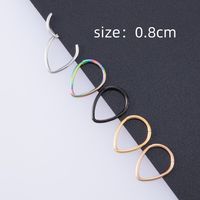 Simple Style Solid Color Copper Nose Studs main image 6