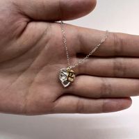 Einfacher Stil Brief Herzform Sterling Silber Vergoldet Halskette Mit Anhänger In Masse sku image 5