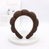 Classic Style Solid Color Sponge Hair Band sku image 12