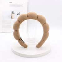 Classic Style Solid Color Sponge Hair Band sku image 10