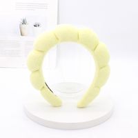 Classic Style Solid Color Sponge Hair Band sku image 17