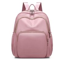 Wasserdicht Einfarbig Lässig Reisen Rucksack Für Damen sku image 5