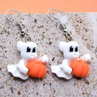 Wholesale Jewelry Cute Cartoon Resin Drop Earrings main image 4