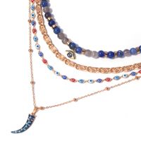 Simple Graceful Bohemian Horn Pendant Fashion Popular Necklace For Women main image 4