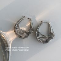 Elegant Geometric Copper Plating Earrings 1 Pair sku image 4