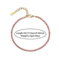 1 Women's Stainless Steel Gold Anklet sku image 4