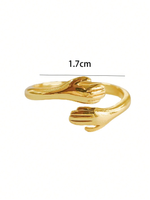 Ig Style Cool Style Hand Zinc Alloy Women's Open Rings main image 2
