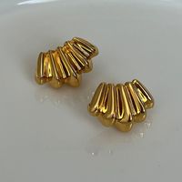 Wholesale Jewelry 1 Pair Simple Style Solid Color Mixed Materials Ear Studs sku image 18