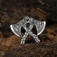 Hip-Hop Axe Stainless Steel None Men's Pendant Necklace main image 4