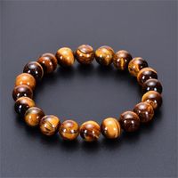 Casual Simple Style Gradient Color Natural Stone Beaded Men's Bracelets main image 5