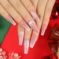 Christmas Cute Candy Bow Knot Elk Resin Nail Patches 1 Set sku image 51