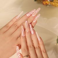 Christmas Cute Candy Bow Knot Elk Resin Nail Patches 1 Set sku image 43