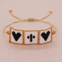 Bohemian Heart Shape Seed Bead Women's Bracelets Drawstring Bracelets main image 5