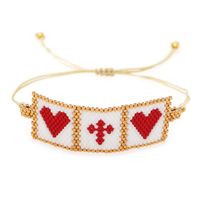 Bohemian Heart Shape Seed Bead Women's Bracelets Drawstring Bracelets main image 6
