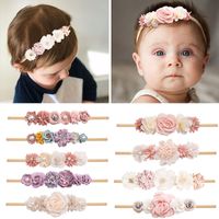 Simple Style Flower Cloth Hair Band main image 1