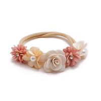 Simple Style Flower Cloth Hair Band sku image 1