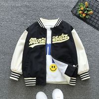 Casual Simple Style Letter Cotton Blend Boys Outerwear main image 3