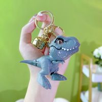 Cute Dinosaur Plastic Unisex Keychain sku image 4