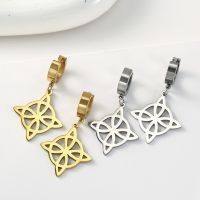 Simple Style Solid Color Titanium Steel Plating Jewelry Set main image 4