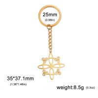 Elegant Lady Witches Knot Stainless Steel Women's Bag Pendant Keychain main image 3