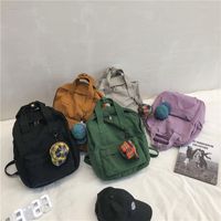 Solid Color Casual Travel Street Women's Backpack main image 5