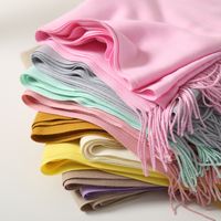 Women's Modern Style Solid Color Imitation Cashmere Scarf main image 1