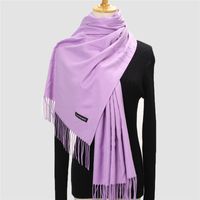 Women's Modern Style Solid Color Imitation Cashmere Scarf sku image 15