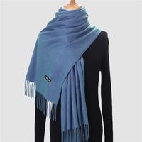 Women's Modern Style Solid Color Imitation Cashmere Scarf sku image 10