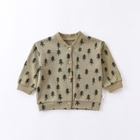 Simple Style Printing Cotton Girls Outerwear sku image 5