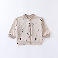 Simple Style Printing Cotton Girls Outerwear sku image 1