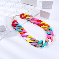 Vacation Colorful Arylic Women's Necklace main image 2
